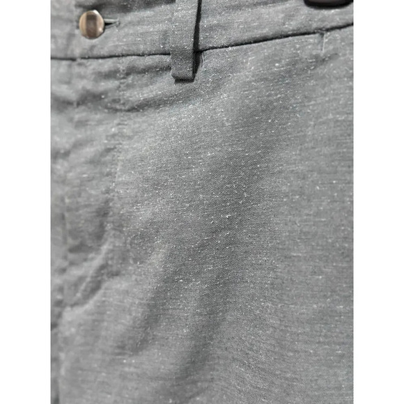 Lululuemon The Works Chino Shorts Size 32 White Nautical Navy Blue - Picture 5 of 6